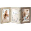 Cadre photo bois Trani ZEP 3 photos 10x15 cm marron
