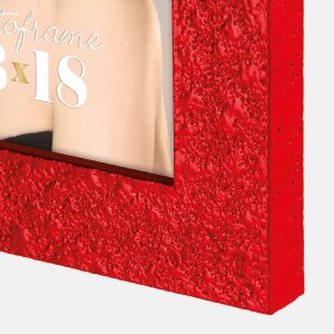 Cadre Photo ZEP Orion 10x15 cm Rouge DC446R