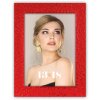 Cadre Photo ZEP Orion 10x15 cm Rouge DC446R