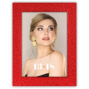 Cadre Photo ZEP Orion 13x18 cm Rouge DC457R