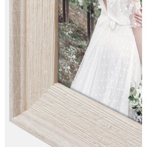 Cadre photo SIENA ZEP en plastique PS 10x15 cm finition naturelle