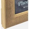 Cadre photo OLBIA 10x15 cm – Brun, polystyrène finition bois