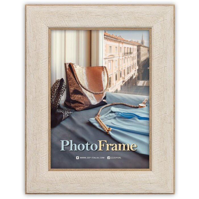 Cadre photo ZEP SM623B OLBIA 20x30 cm Creme/Nature