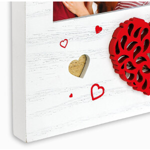 Cadre Photo Paula 10x15 Coeurs ZEP