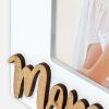 Cadre photo bois blanc "Mamma I" 10x15 cm