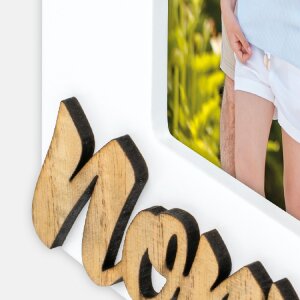 Cadre Photo Nonni Blanc 10x15 cm ZEP