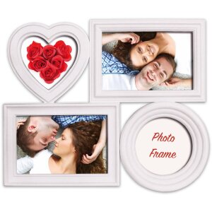 ZEP Galerie Photo Almada blanche 4 photos 10x10 &...