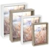 ZEP Ensemble de cadres photo bois Varese 4 pièces (10x15 à 20x25 cm) XD429