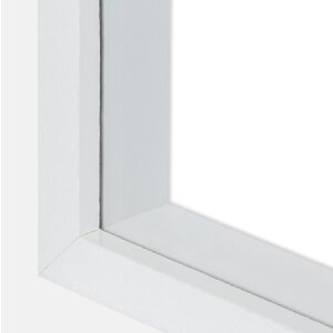 Cadre photo bois Alice blanc 30x40 cm avec passe-partout 20x30 cm AW623W