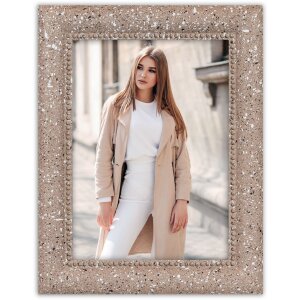 Cadre photo ZEP Pollock marron 13x18 cm