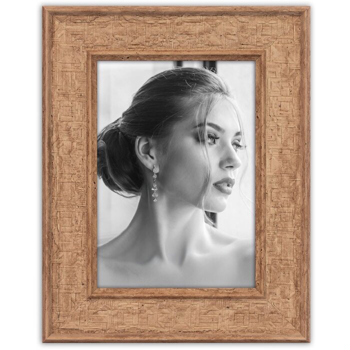 Cadre photo PERTH en PS naturel 10x15 cm