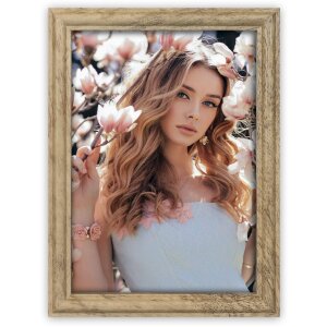 Cadre photo en bois ZEP Namur 15x20 cm marron