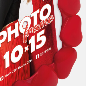 Cadre Photo Margherita Rouge 10x15 cm ACR46