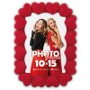 Cadre Photo Margherita Rouge 10x15 cm ACR46