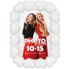 Cadre photo Margherita blanc 10x15 cm ZEP ACW46