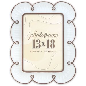 Cadre Photo ZEP Nuvola 10x15 cm Verre Clair avec Support...