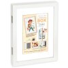 Cadre photo en bois London Blanc - DIN A4 à poser