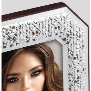 Cadre Photo Lucca 10x15 cm Argent Brillant ZEP