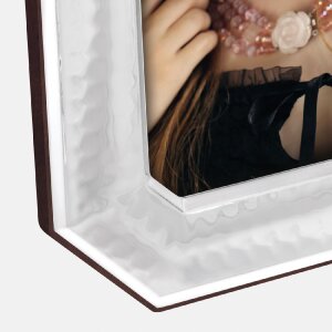 Cadre Photo Métal Acerra 15x20 cm Argent ZEP