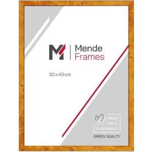MendeFrames Cadre Photo Racine Clair 20x40 cm avec Verre...