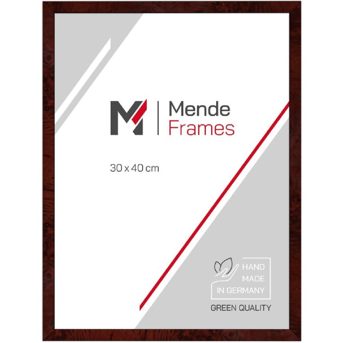 MendeFrames Cadre Photo Racine 25x38 cm Verre Museum