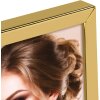 Cadre Photo ZEP Métal Champagne Gold Brillant Velours
