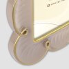 Cadre Photo Nuvola ZEP 10x15/13x18 Marron/Blanc Fleur