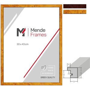 MendeFrames H14B Cadre Racine Clair/Foncé