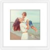 Cadre photo ZEP Alice Blanc ou Naturel 30x30/40 cm