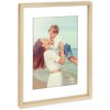 Cadre photo ZEP Alice Blanc ou Naturel 30x30/40 cm
