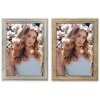 Cadre photo ZEP Namur bois marron ou blanc 10x15 13x18 15x20 cm