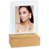 Cadre Photo Acrylique New York ZEP LED & Pied Bois