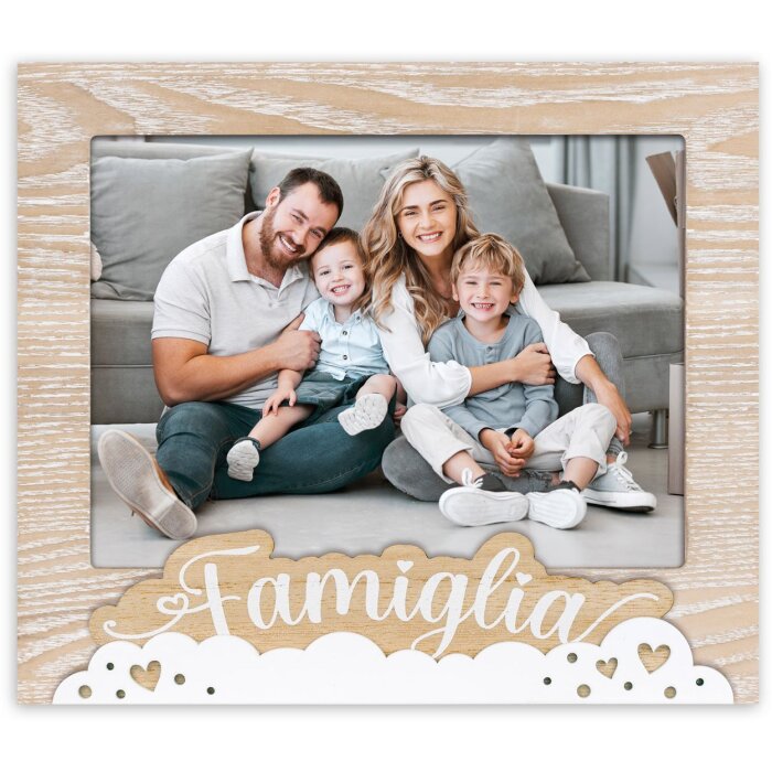 Cadre photo bois ZEP “Famiglia” 13x18/15x20 cm