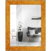 Miroir mural en bois de racine clair 29,7x42 cm - MendeFrames