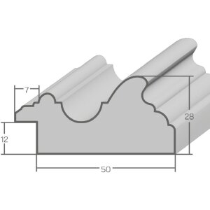 MendeFrames Cadre Photo Bois Noyer 40x50 cm