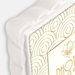 Cadre Photo HERVE Résine Blanc Taupe Marron 10x15 13x18 15x20 cm