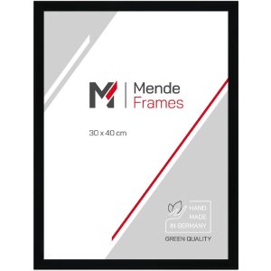 Cadre photo MendeFrames H080 noir 20x30 cm verre...