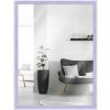 Miroir mural en bois massif violet 13x13 cm - MendeFrames H080