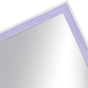 Miroir mural en bois violet MendeFrames H080 15x20 cm