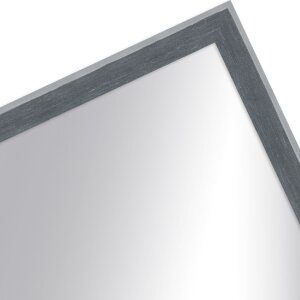 MendeFrames H080 Miroir mural en bois gris 20x28 cm
