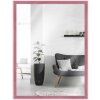 Miroir mural en bois massif rouge 40x50 cm - MendeFrames H080