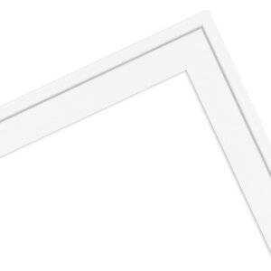 Cadre photo bois blanc 20x60 cm anti-reflet MendeFrames