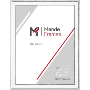 MendeFrames Cadre Photo Bois Blanc 20x20 cm H120