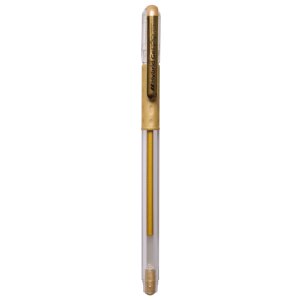 Stylo gel métallique Pentel Stylo gel hybride pour albums photo 0,4 mm or