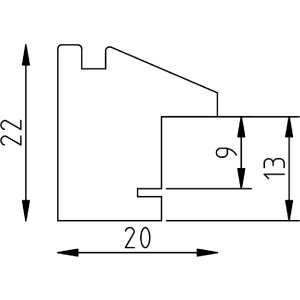 Cadre Photo Bois Aspect Usé – 59, Noir, Vert, Marron