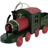 Clayre & Eef 5Y1384 Décoration Train Noël 65x13x23 cm