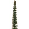 Clayre & Eef 66315GR Décoration Sapin Vert & Doré 5x25 cm