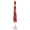 Clayre & Eef 66315R Décoration Sapin Rouge/Doré