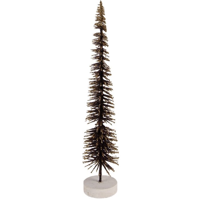 Clayre & Eef Décoration Sapin Ø 6x30 cm