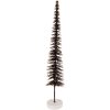 Clayre & Eef 66317CH Décoration Sapin Ø 8x40 cm Marron Doré
